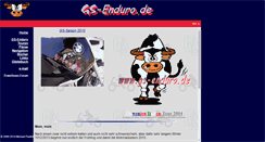 Desktop Screenshot of gs-enduro.de